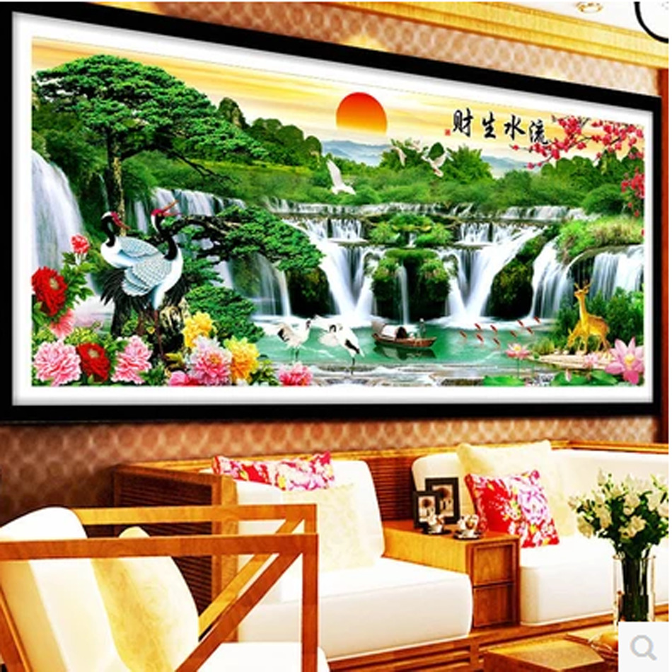 Printed full embroidery cross stitch 3