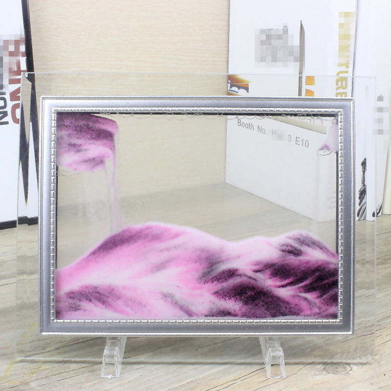 Landscape Painting Glass Quicksand Painting 2