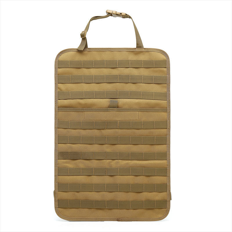 Multi-function Tactical Universal Car Back Seat Organizer Cover Bag 12