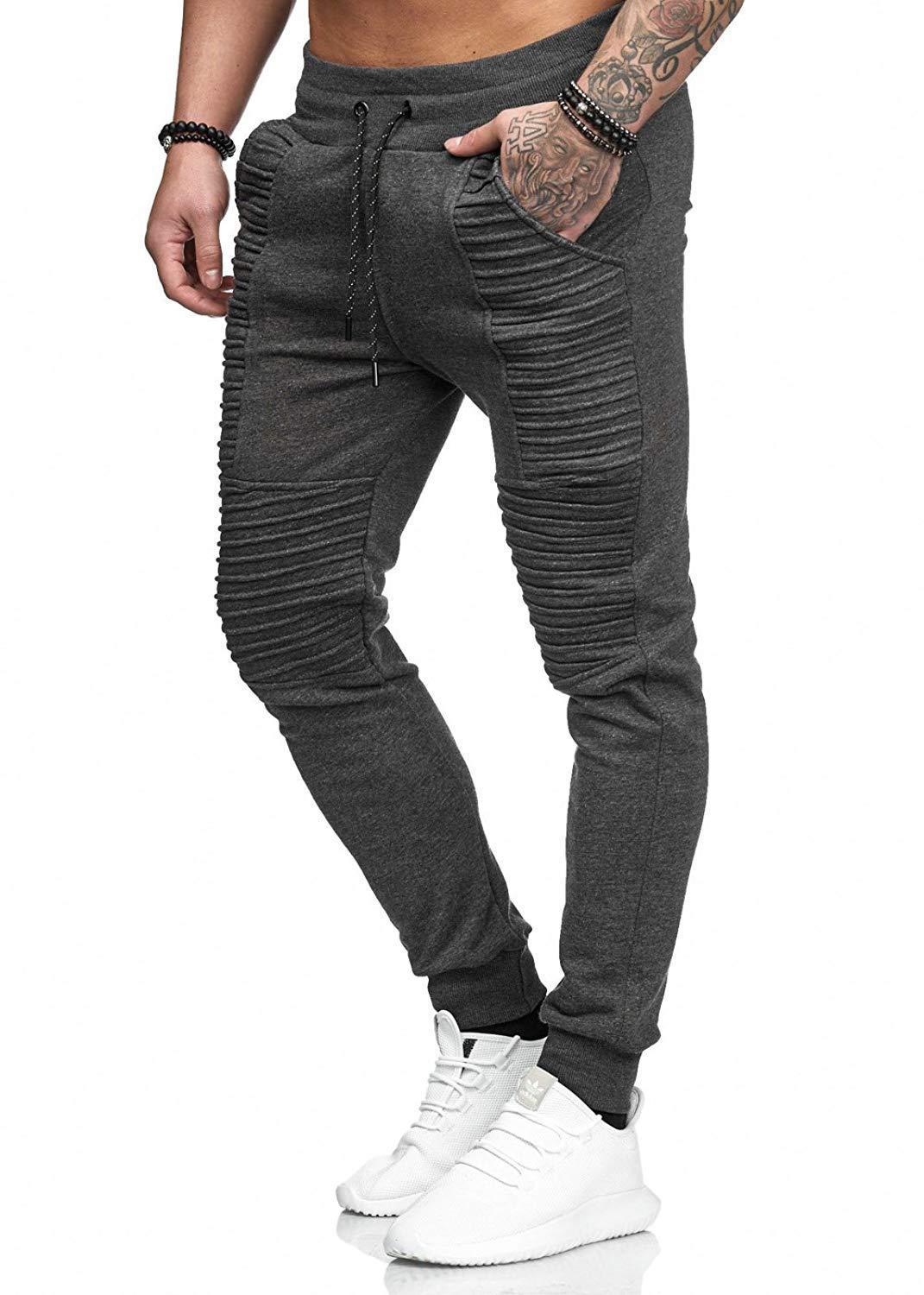 Men's Striped Fitness Pants 4