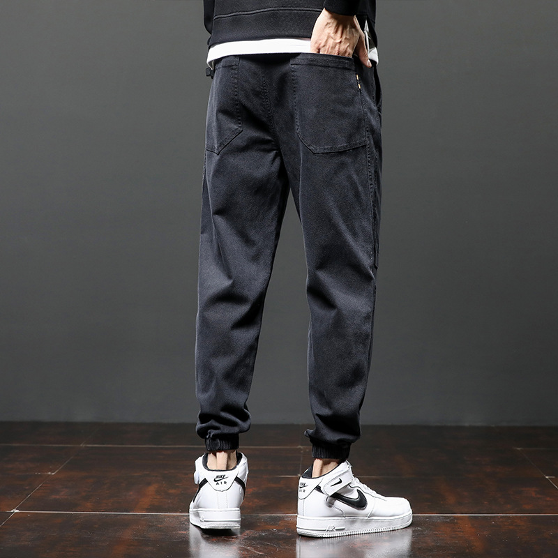 Men's Loose Straight-Leg Overalls 3