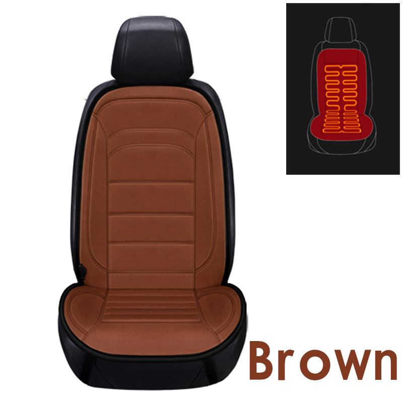 Electric Heating Cushion Cor Car With Backrest In Winter 4