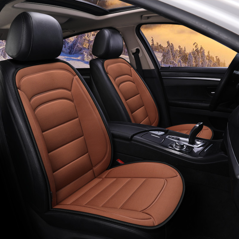 Electric Heating Cushion Cor Car With Backrest In Winter 5