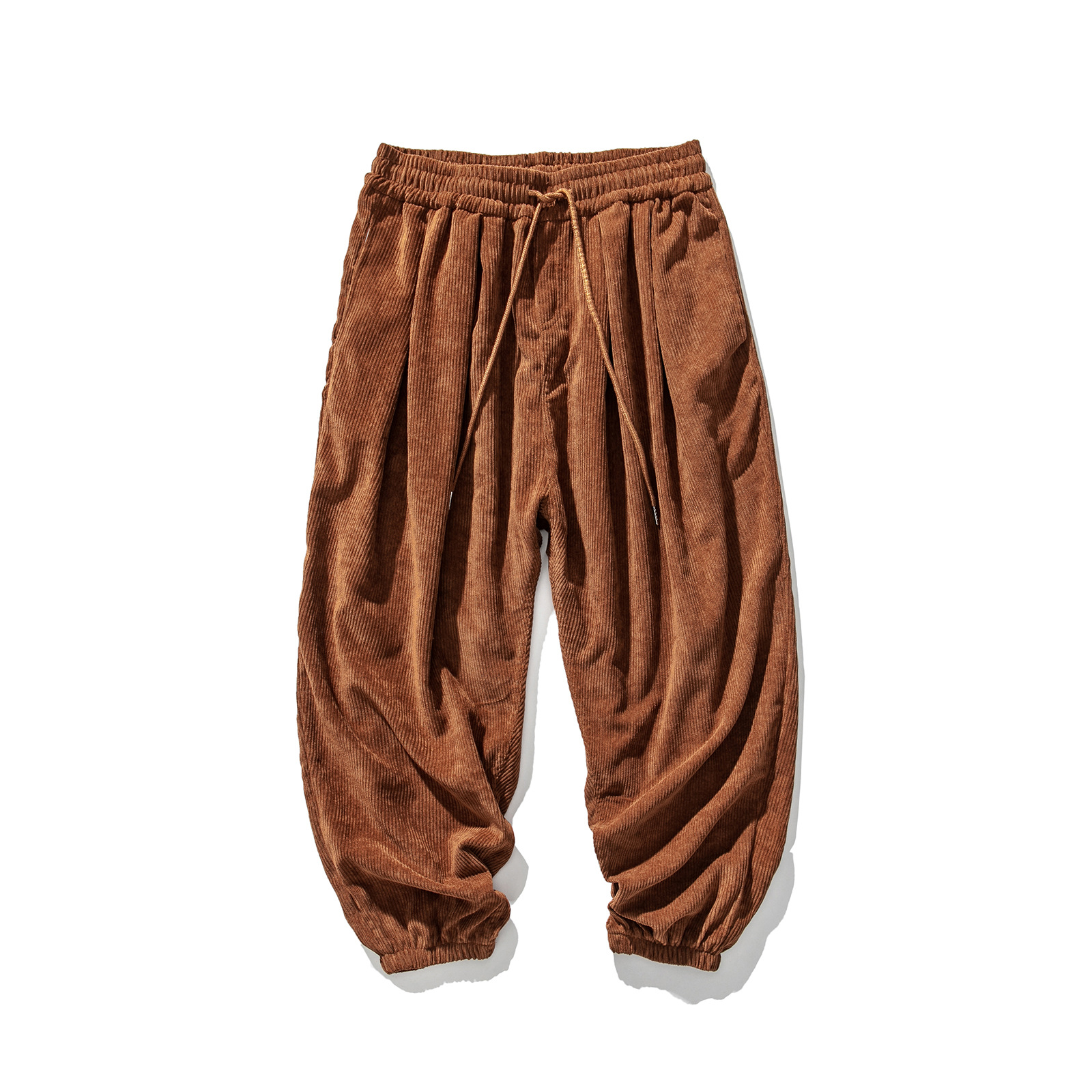 Men's Plus Size Corduroy Harem Pants 3