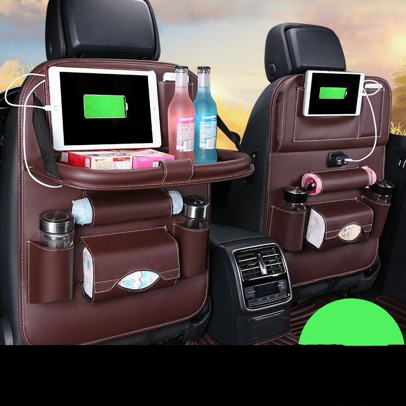 Charging Car Storage Bag Seat Hanging Bag 4