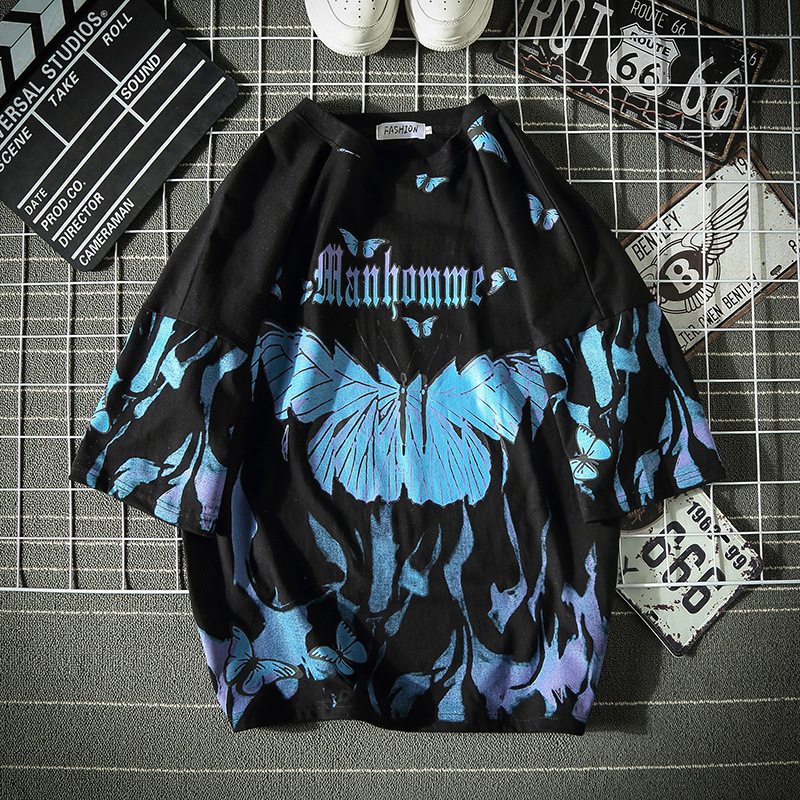 Summer Trend Japanese Loose Fit Short Sleeve 7