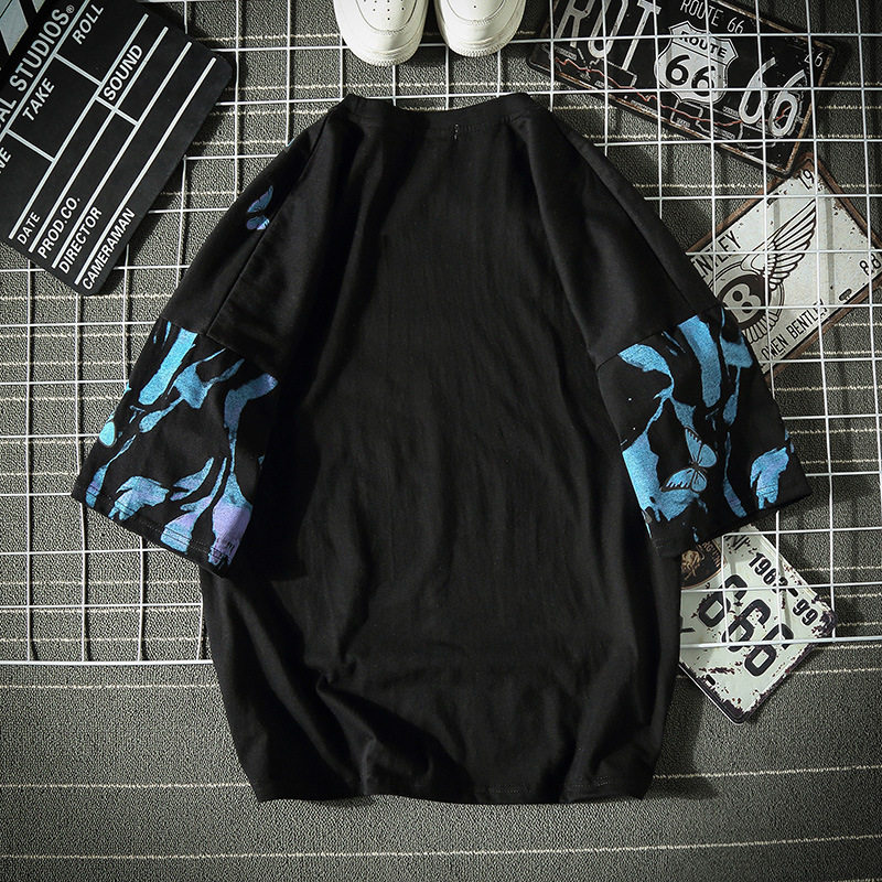 Summer Trend Japanese Loose Fit Short Sleeve 5
