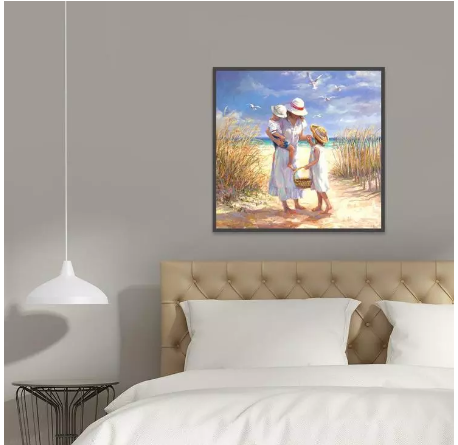Girl diamond painting full of diamond bedroom 2