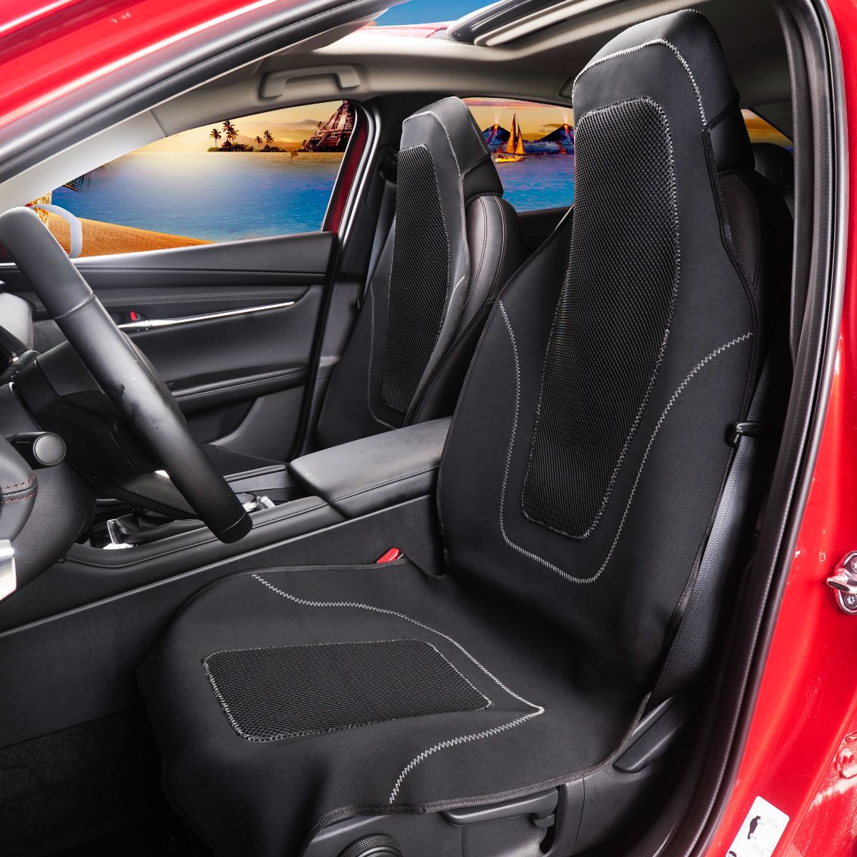 Car waterproof seat cushion sports sweat proof 3