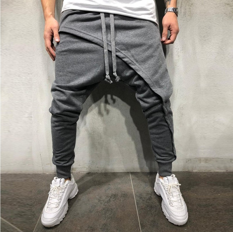 Men's Hip-Hop Layered Jogging Pants 3