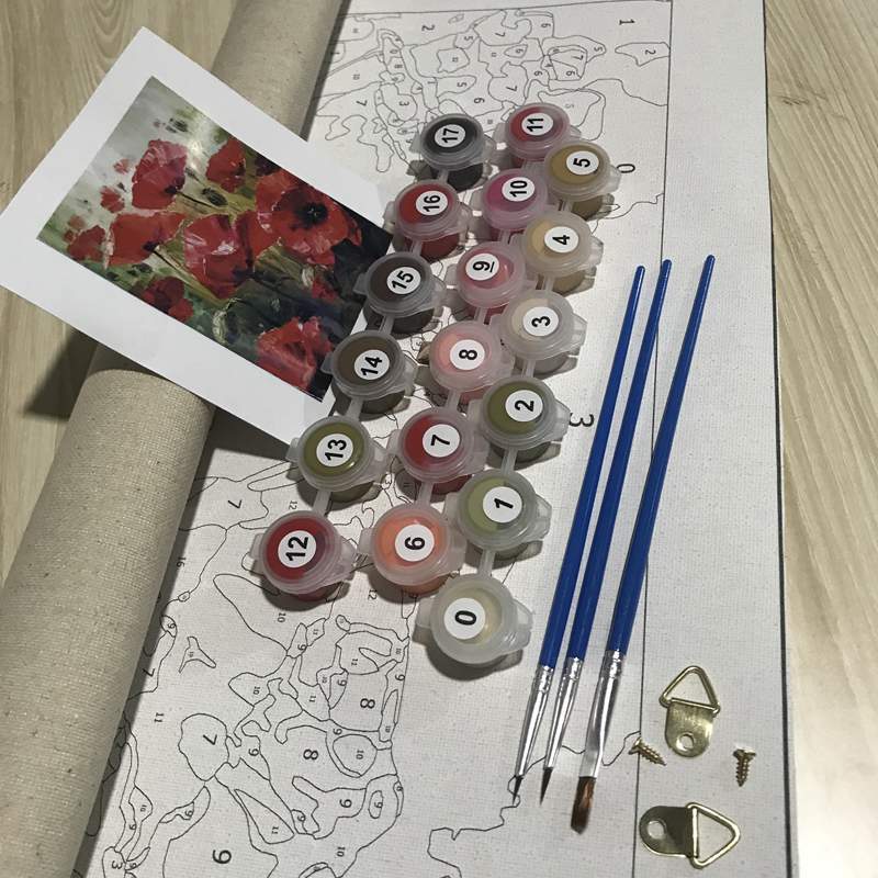 Digital Oil Painting Custom Decoration DIY Handmade Adult 2