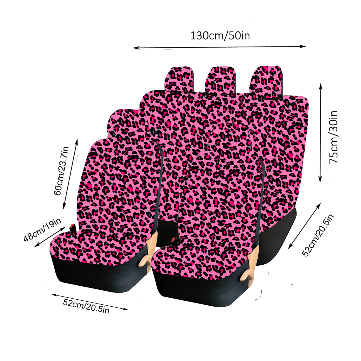 5-Seat Car Seat Cover, Classic And Timeless Design, Thin 2mm Thickness, Suitable For All Seasons 7