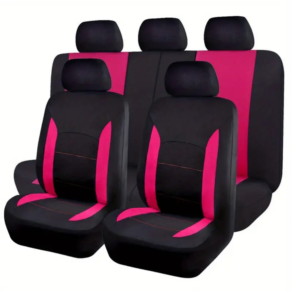 5-Seat Car Seat Cover, Classic And Timeless Design, Thin 2mm Thickness, Suitable For All Seasons 7