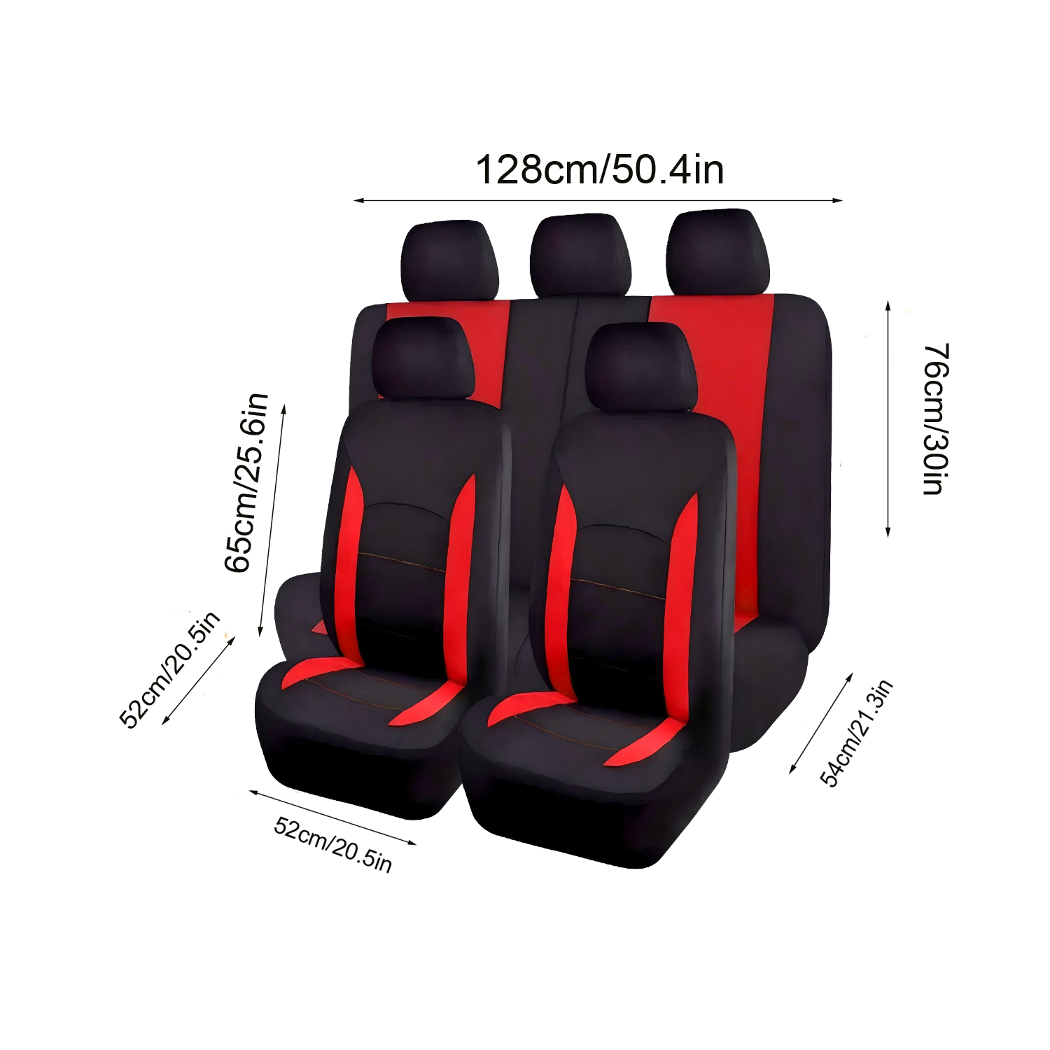 5-Seat Car Seat Cover, Classic And Timeless Design, Thin 2mm Thickness, Suitable For All Seasons 2