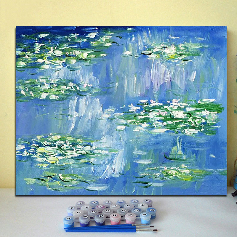 Hand Painted Living Room Bedroom Decoration Diy Digital Oil Painting 6