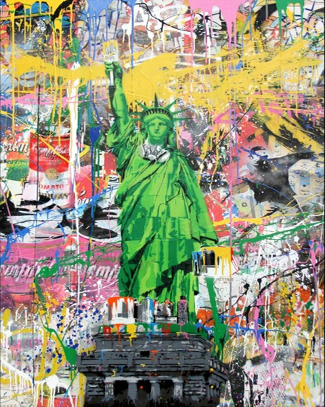 Graffiti Banksy Digital Oil Painting Living Room Bedroom Mural 10