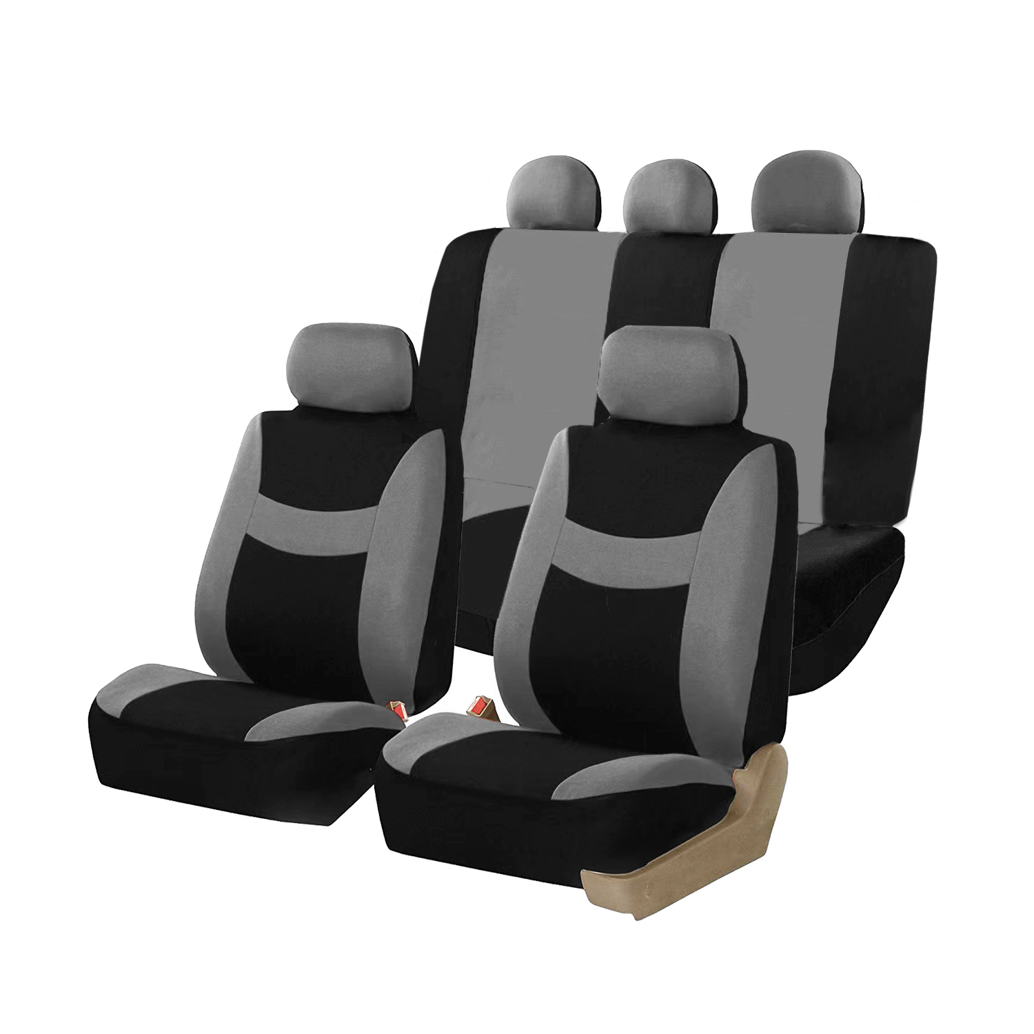 5-Seat Car Seat Cover, Classic And Timeless Design, Thin 2mm Thickness, Suitable For All Seasons 10