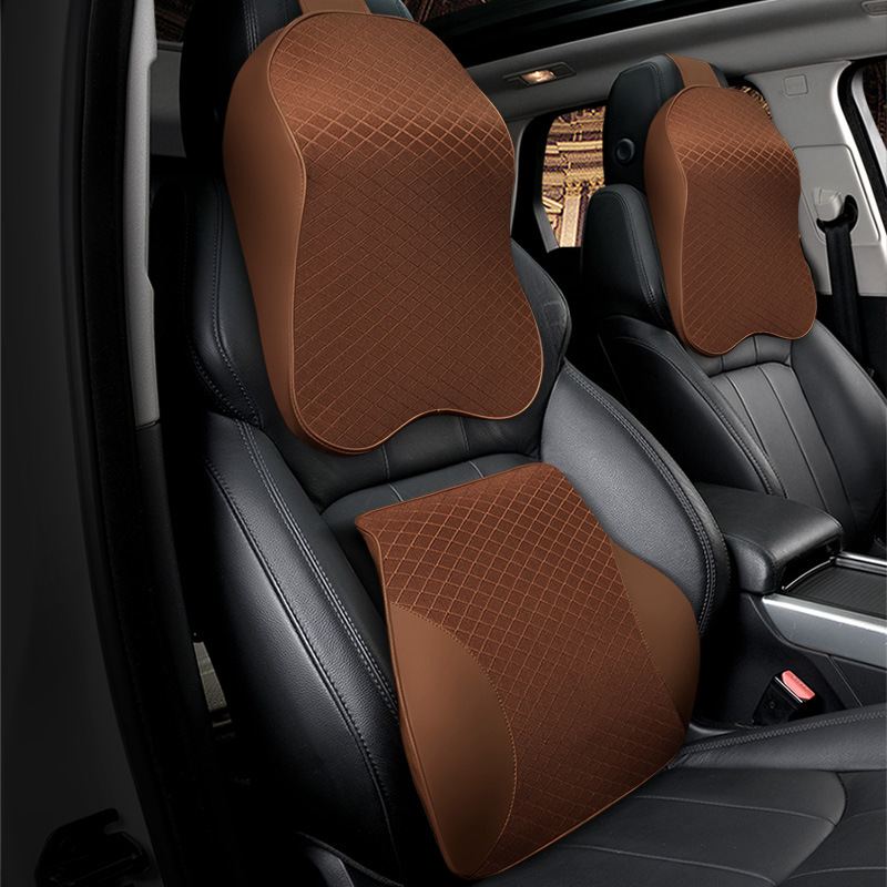 Car Headrest Waist By Breathable Mesh High Resilience 7