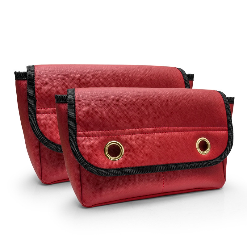 Car Rear Seat Storage Bag Car Leather Multifunctional 6