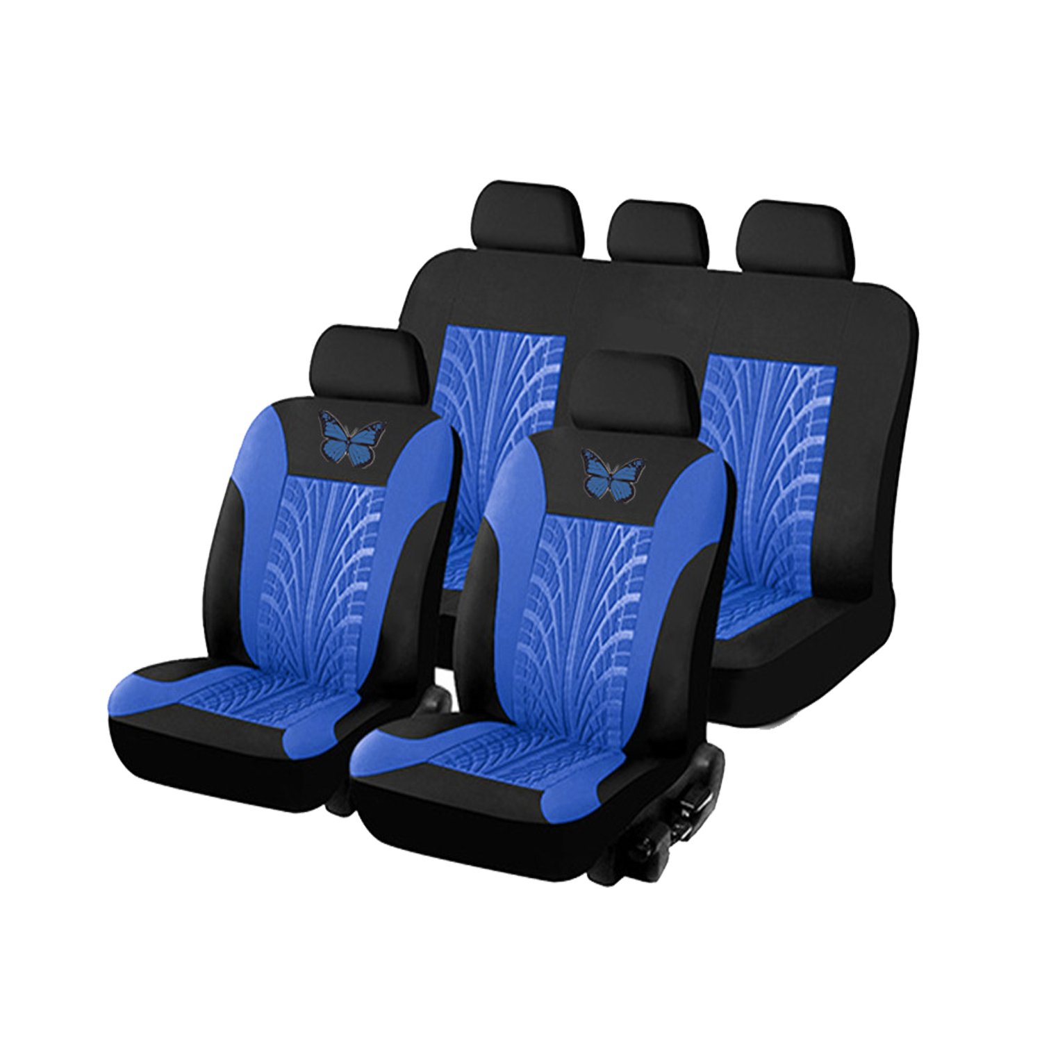 5-Seat Car Seat Cover, Classic And Timeless Design, Thin 2mm Thickness, Suitable For All Seasons 4