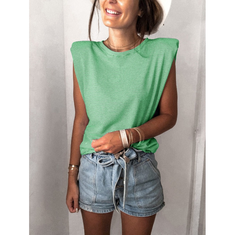 Mercerized Cotton Women's Pullover T-shirt 4