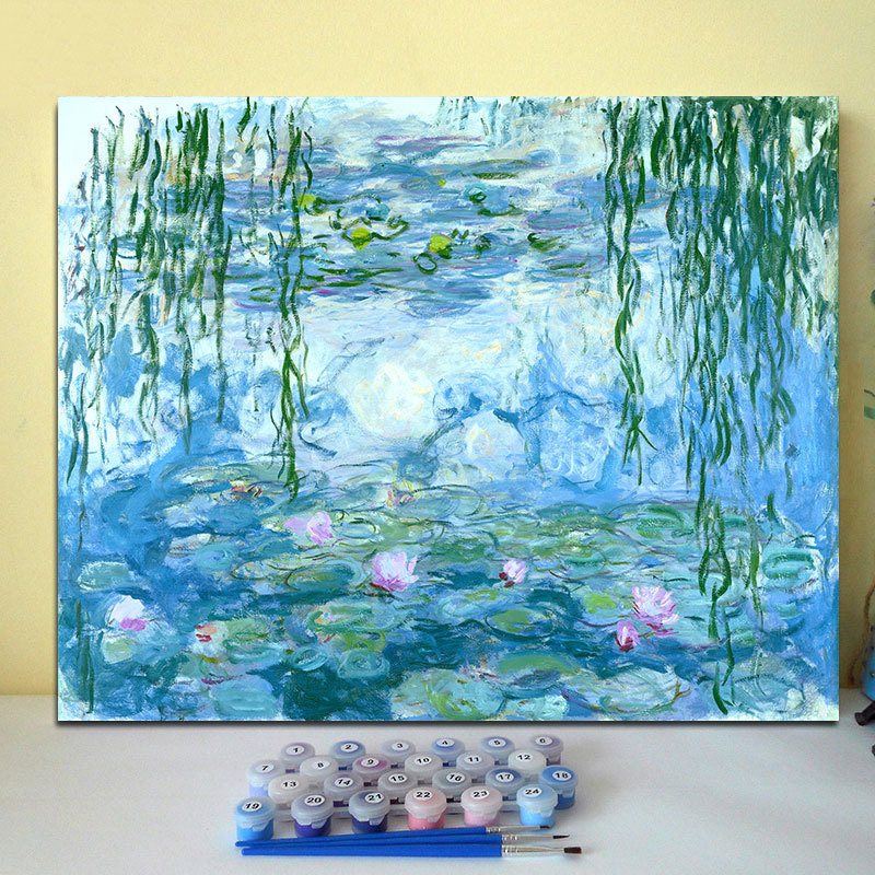 Hand Painted Living Room Bedroom Decoration Diy Digital Oil Painting 3