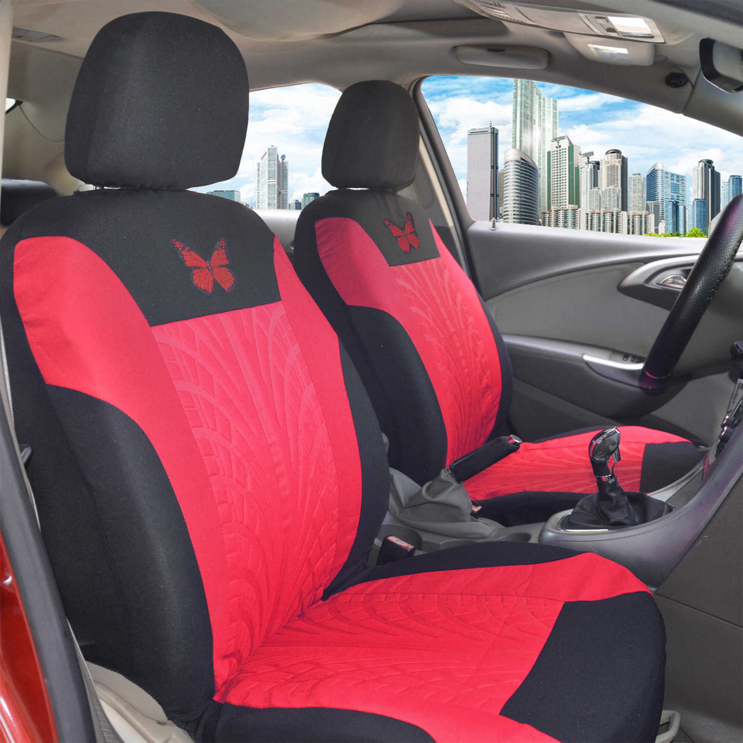 5-Seat Car Seat Cover, Classic And Timeless Design, Thin 2mm Thickness, Suitable For All Seasons 11