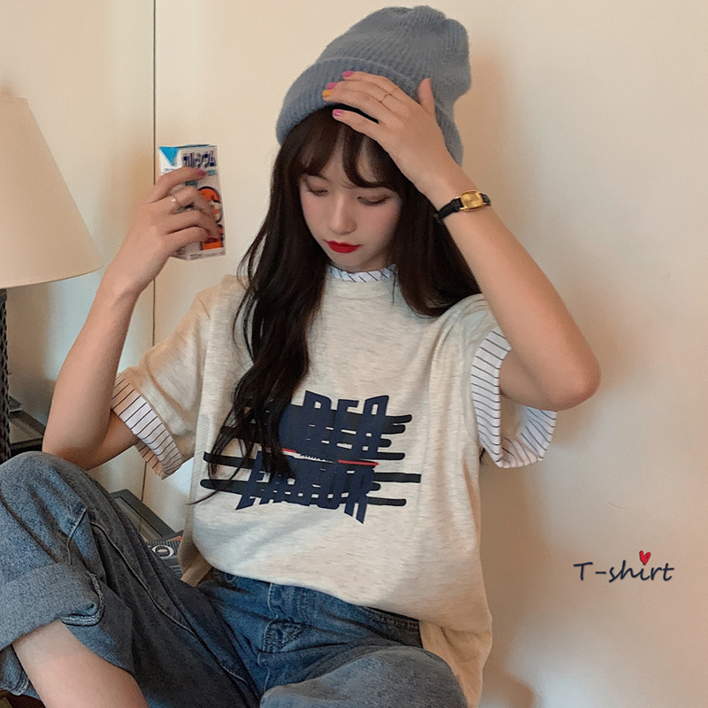 Harajuku Style Loose Fit Short Sleeve T-Shirt 5