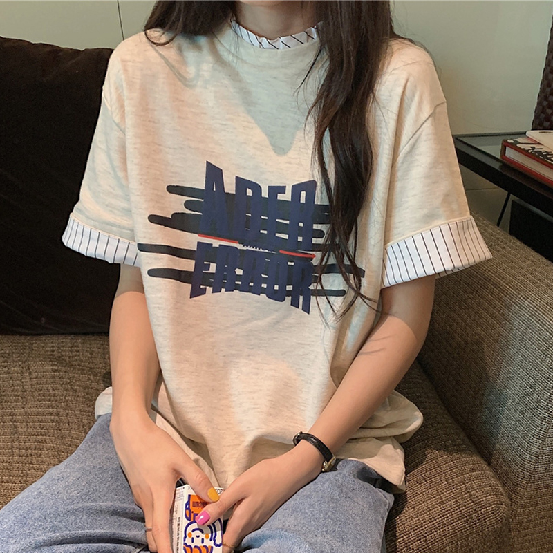 Harajuku Style Loose Fit Short Sleeve T-Shirt 2