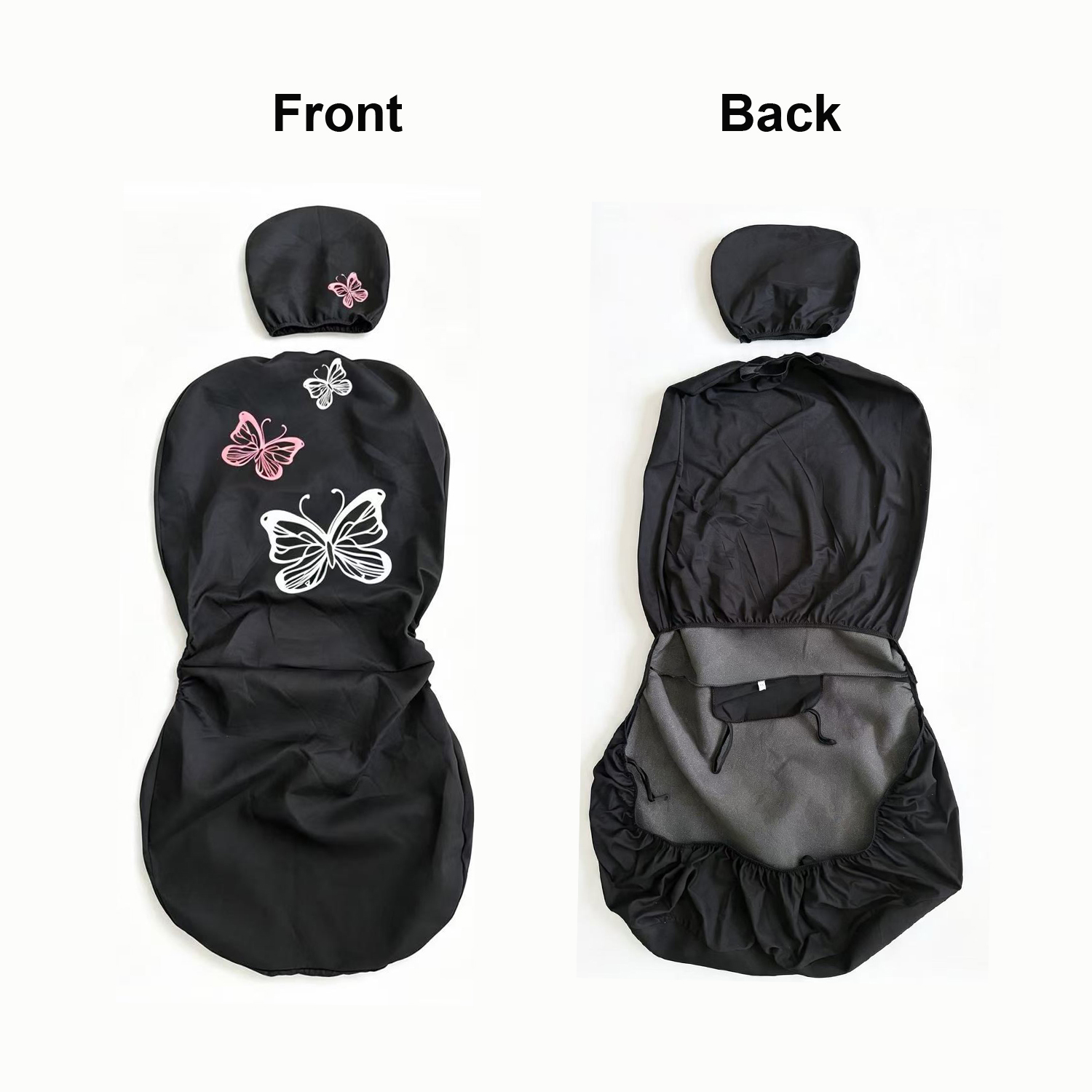 5-Seat Car Seat Cover, Classic And Timeless Design, Thin 2mm Thickness, Suitable For All Seasons 4