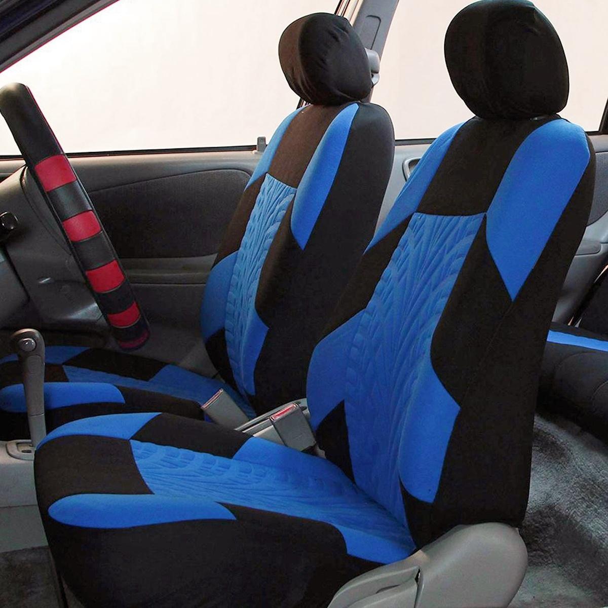 5-Seat Car Seat Cover, Classic And Timeless Design, Thin 2mm Thickness, Suitable For All Seasons 12