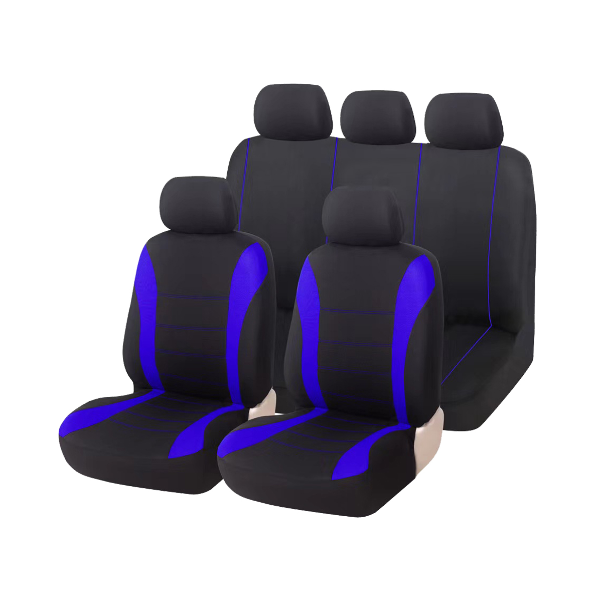 5-Seat Car Seat Cover, Classic And Timeless Design, Thin 2mm Thickness, Suitable For All Seasons 3