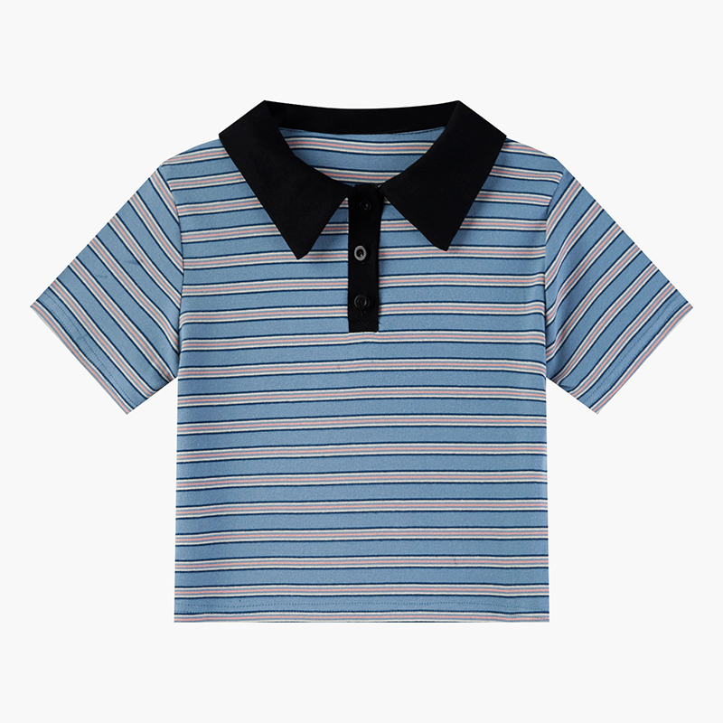 New Fund Designs Feeling Minority Show Thin Short Sleeve Top 4