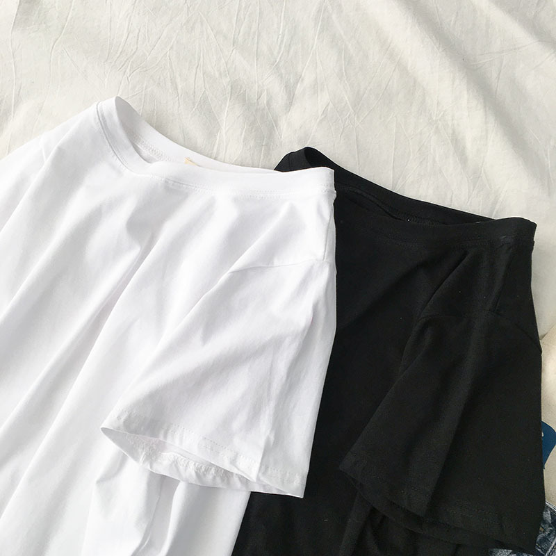 Casual Loose Fit Round Neck T-Shirt 5
