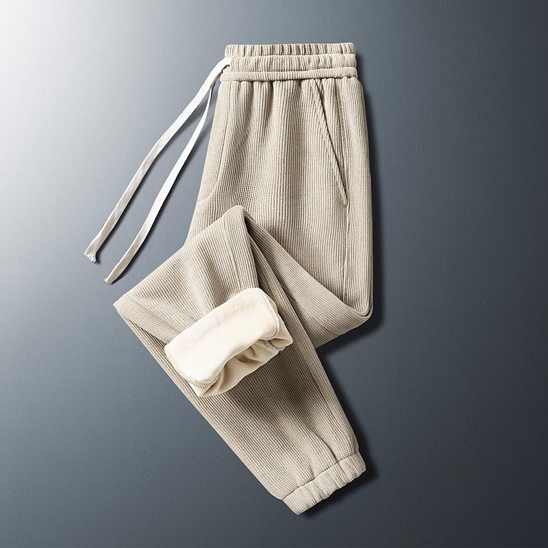 Men's Corduroy Plush Lounge Pants 8