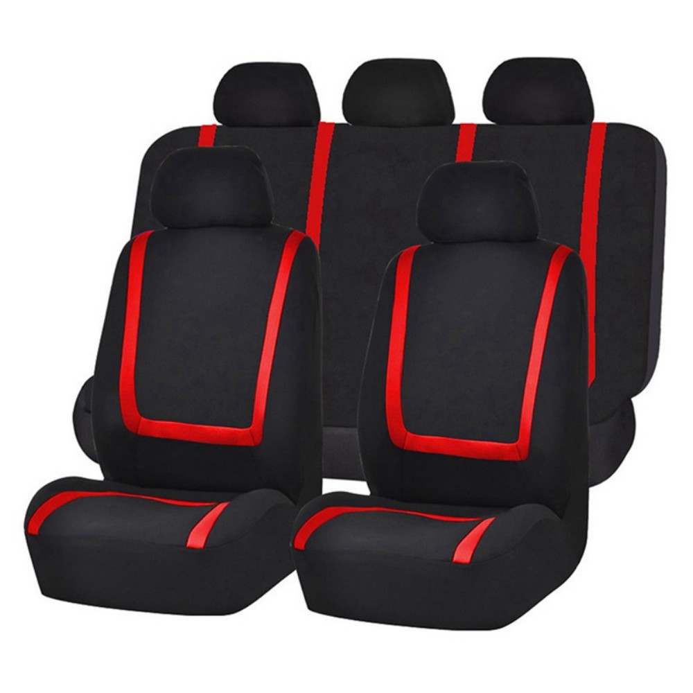 5-Seat Car Seat Cover, Classic And Timeless Design, Thin 2mm Thickness, Suitable For All Seasons 5