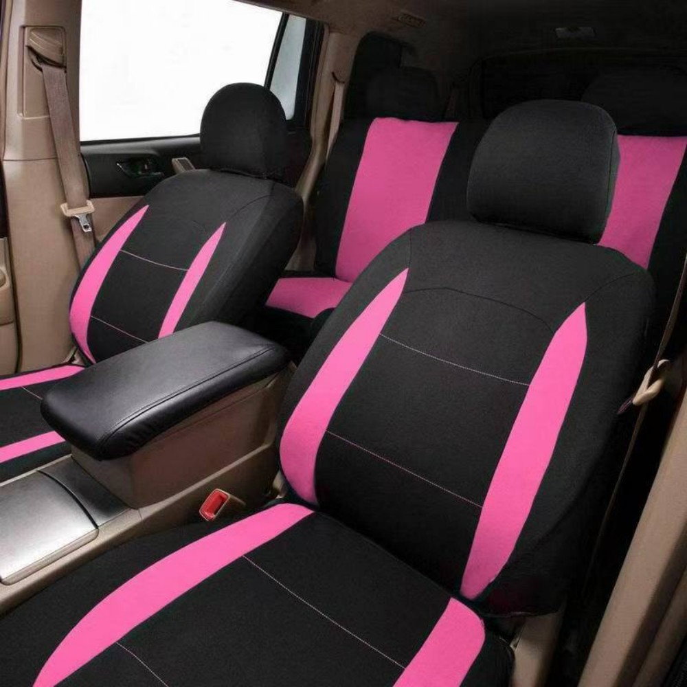 5-Seat Car Seat Cover, Classic And Timeless Design, Thin 2mm Thickness, Suitable For All Seasons 5