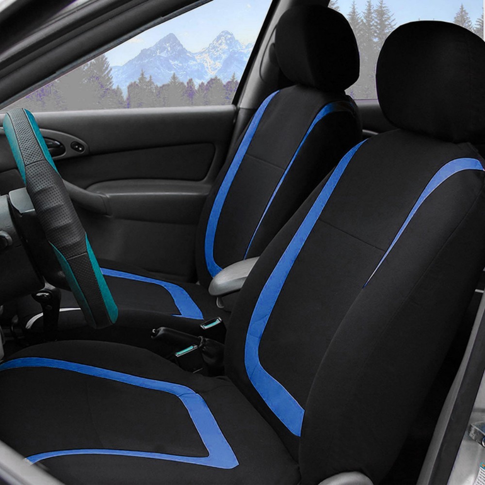 2 Front Car Seat Covers, 2mm Thick, Classic And Durable, Suitable For Small, Medium, And Large Cars, SUVs, And All Seasons 8
