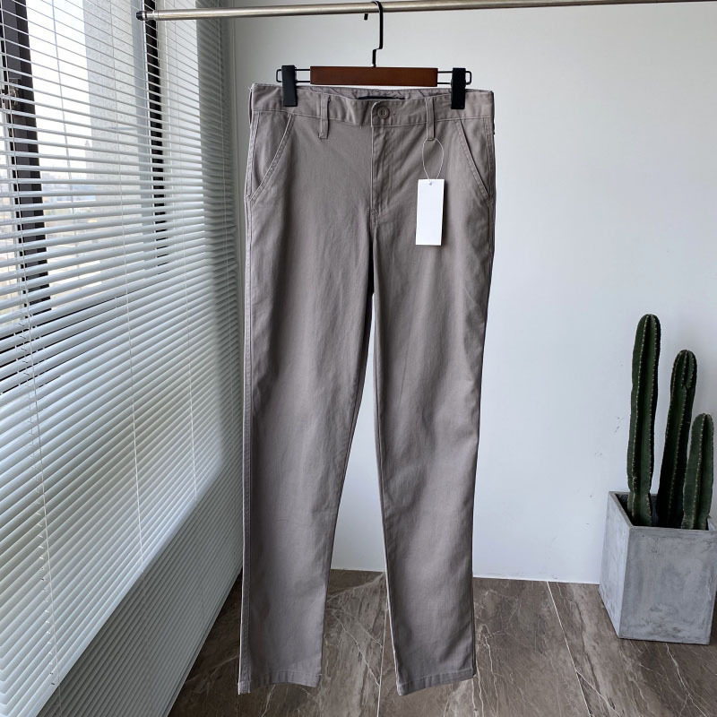 Men's Four-Sided Elastic Autumn Solid Color Pants 3