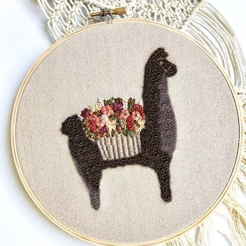 Original New Embroidery Diy Handcrafted Material Package For Beginners 8