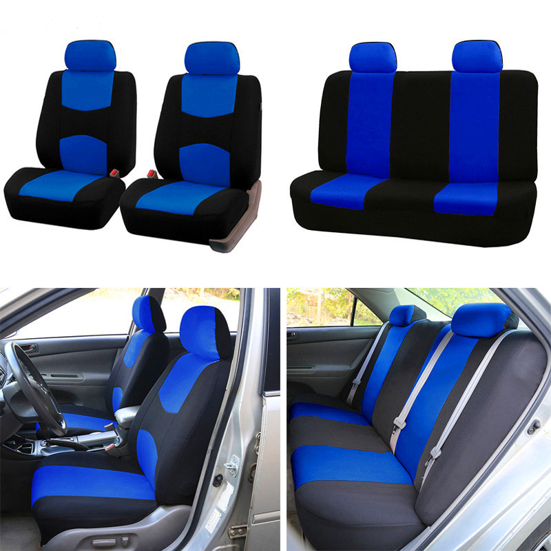 5-Seat Car Seat Cover, Classic And Timeless Design, Thin 2mm Thickness, Suitable For All Seasons 4