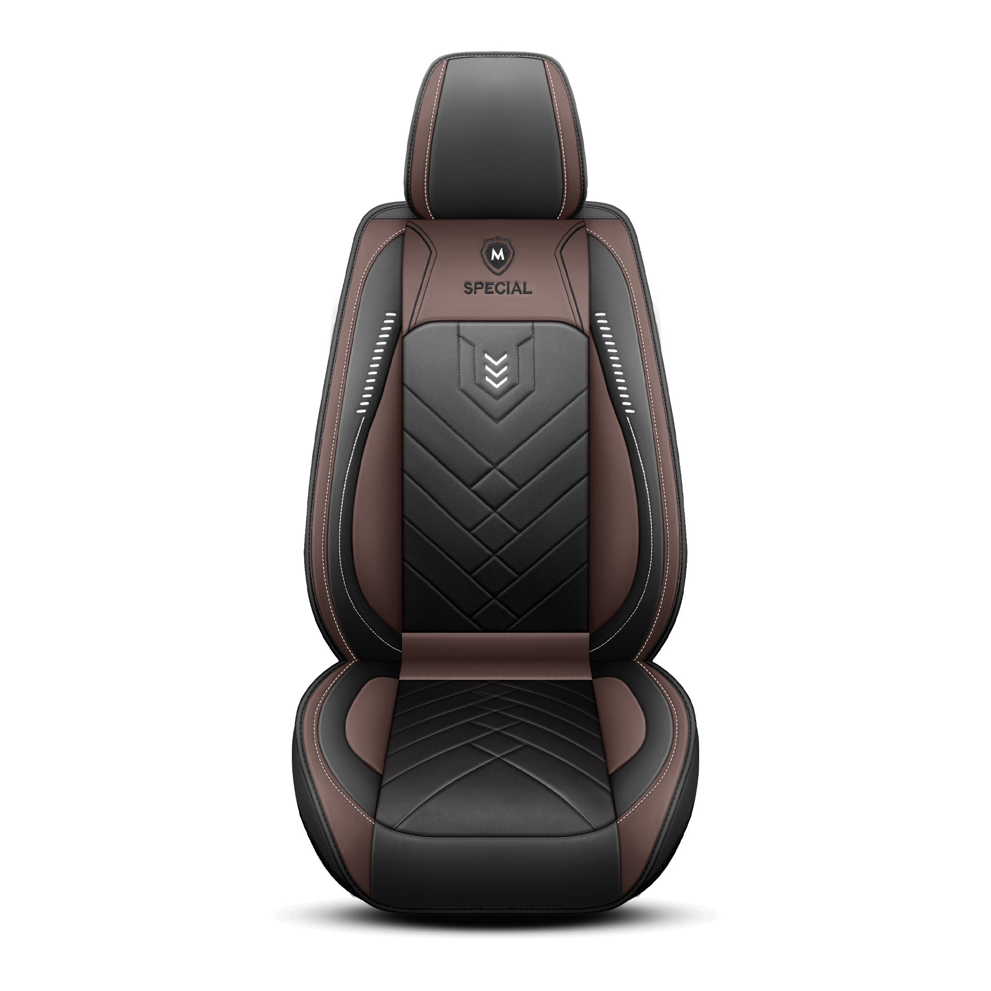 Sport Rocket Design Racing Car Seat Covers Red Black PU Leather Full 5-Seat Set Breathable Wearproof Universal Automotive Seat Cushion Protectors 7
