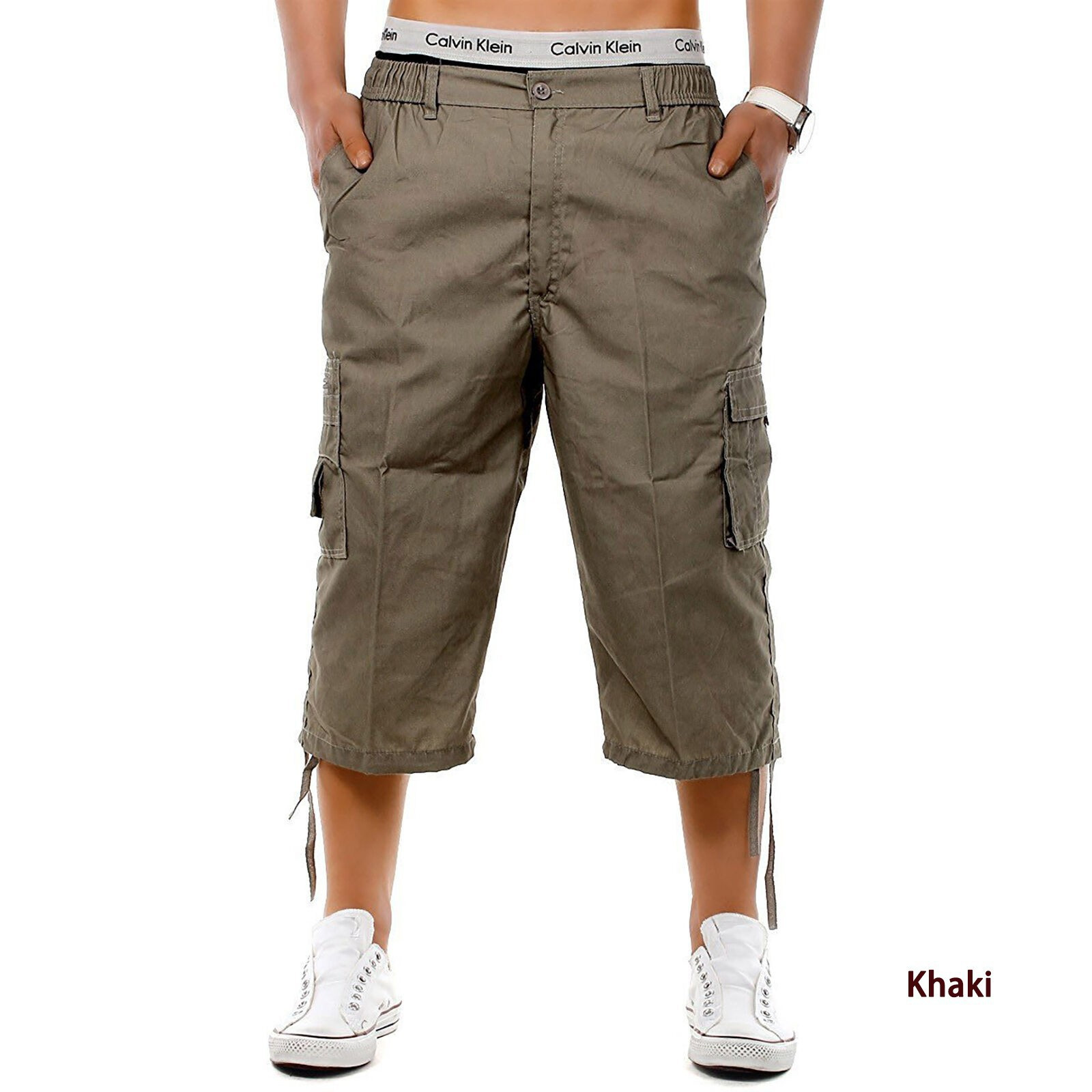 Men's Summer 7-Pocket Military Pants 6