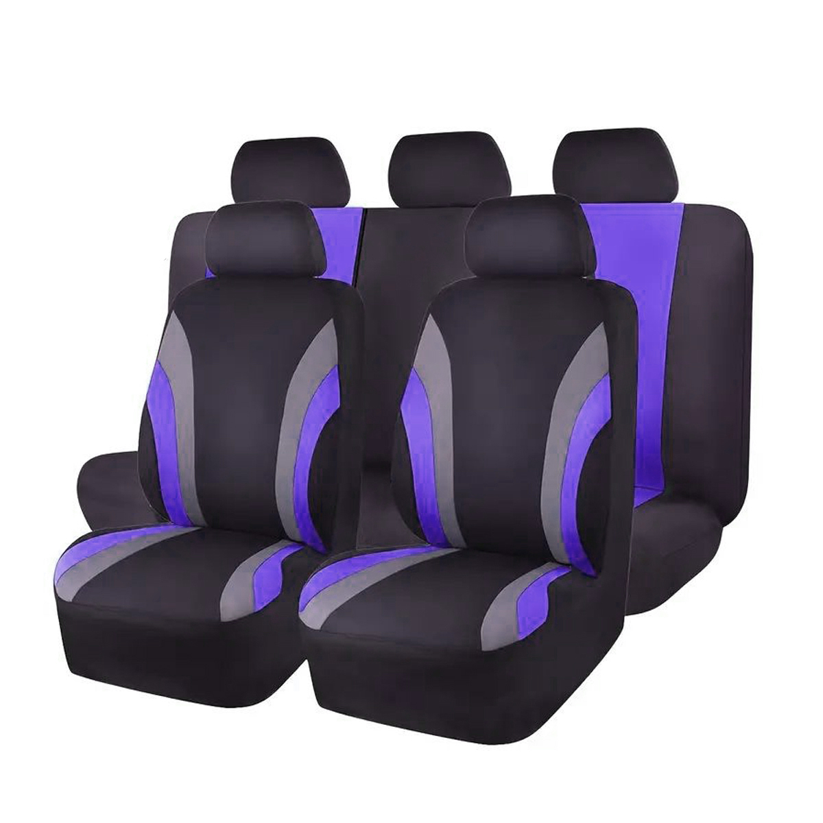 5-Seat Car Seat Cover, Classic And Timeless Design, Thin 2mm Thickness, Suitable For All Seasons 2
