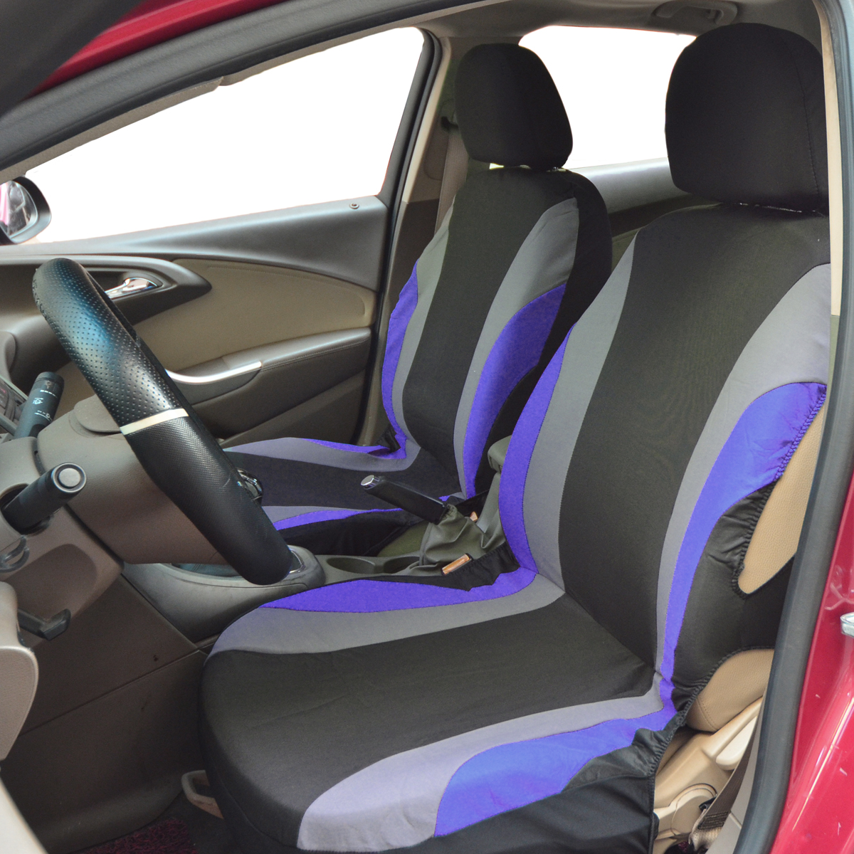 5-Seat Car Seat Cover, Classic And Timeless Design, Thin 2mm Thickness, Suitable For All Seasons 5