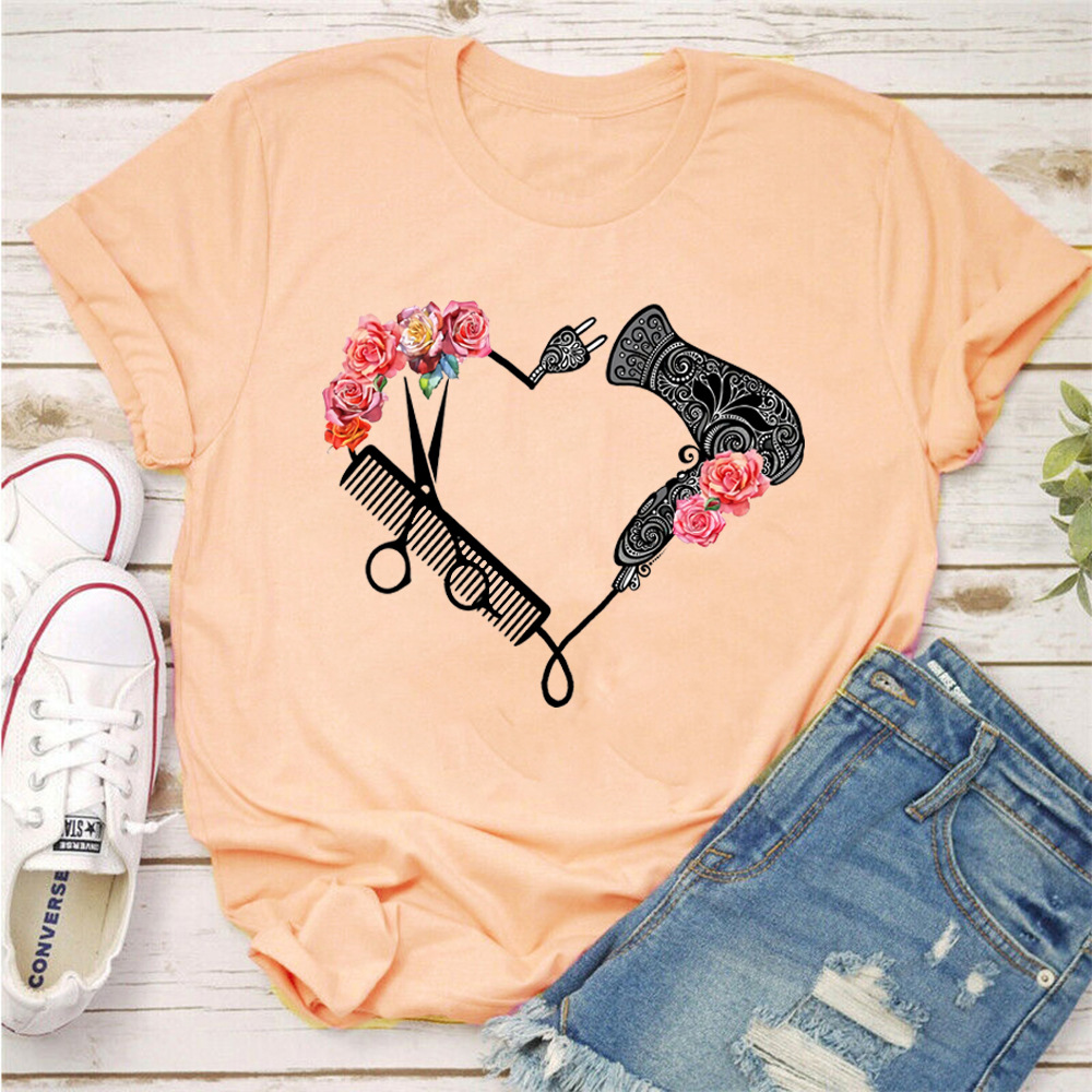 Hipster Print Loose Ladies Top 3