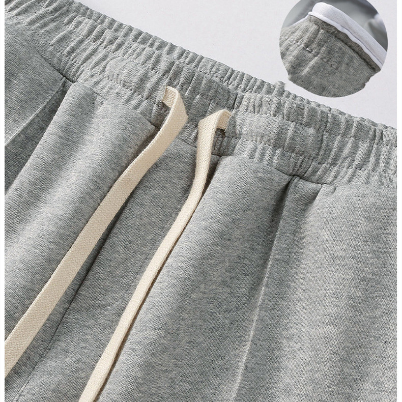 Wide-Leg Pleat Stitch Pants 3