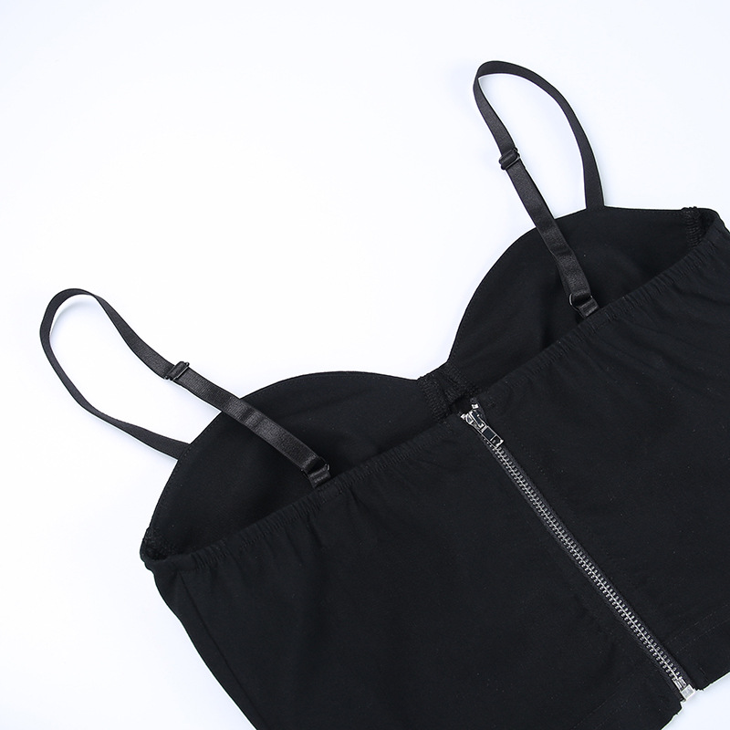 Women's Trendy Studded Metal Suspender Top 2