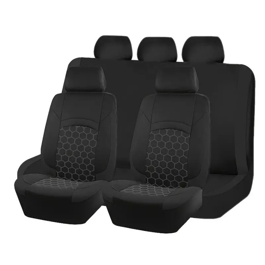 5-Seat Car Seat Cover, Classic And Timeless Design, Thin 2mm Thickness, Suitable For All Seasons 9