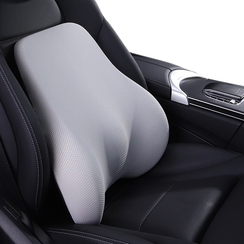 Ergonomic Design Car Headrest Lumbar Space Memory Foam Neck Protector 3